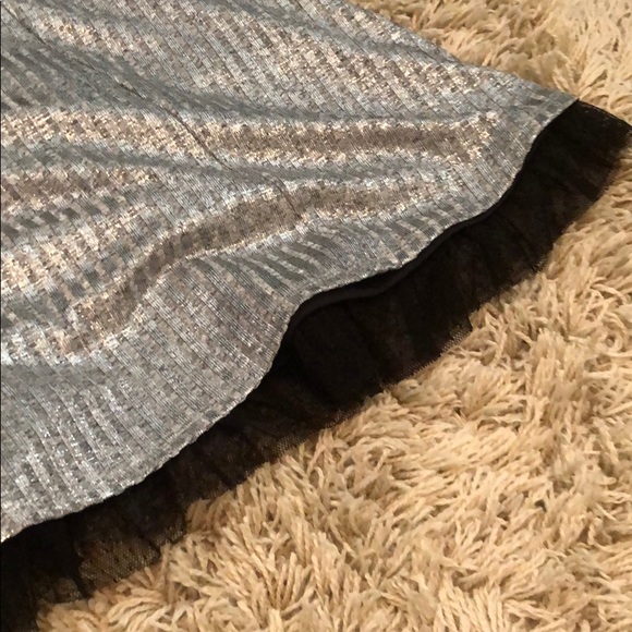 Nowadays silver keyhole junior/women dress - Picture 3 of 3